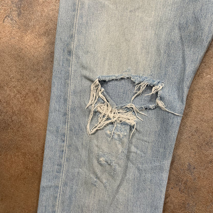LEVI'S 501 Jeans W32 L33 Mens Regular Fit Straight Blue