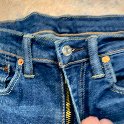 LEVI'S 519 Jeans W32 L28 Mens Skinny Fit Blue