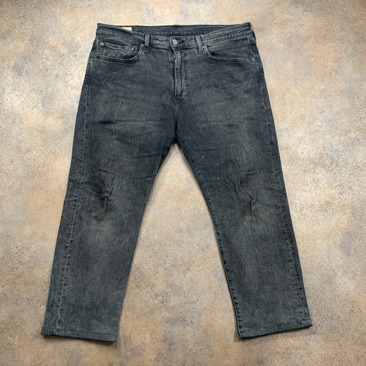 LEVI'S 502 Jeans W38 L26 Mens Slim Fit Tapered Grey