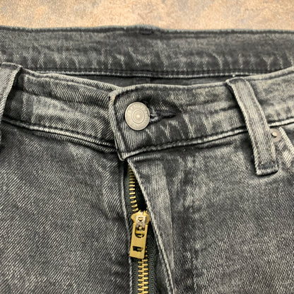 LEVI'S 502 Jeans W38 L26 Mens Slim Fit Tapered Grey