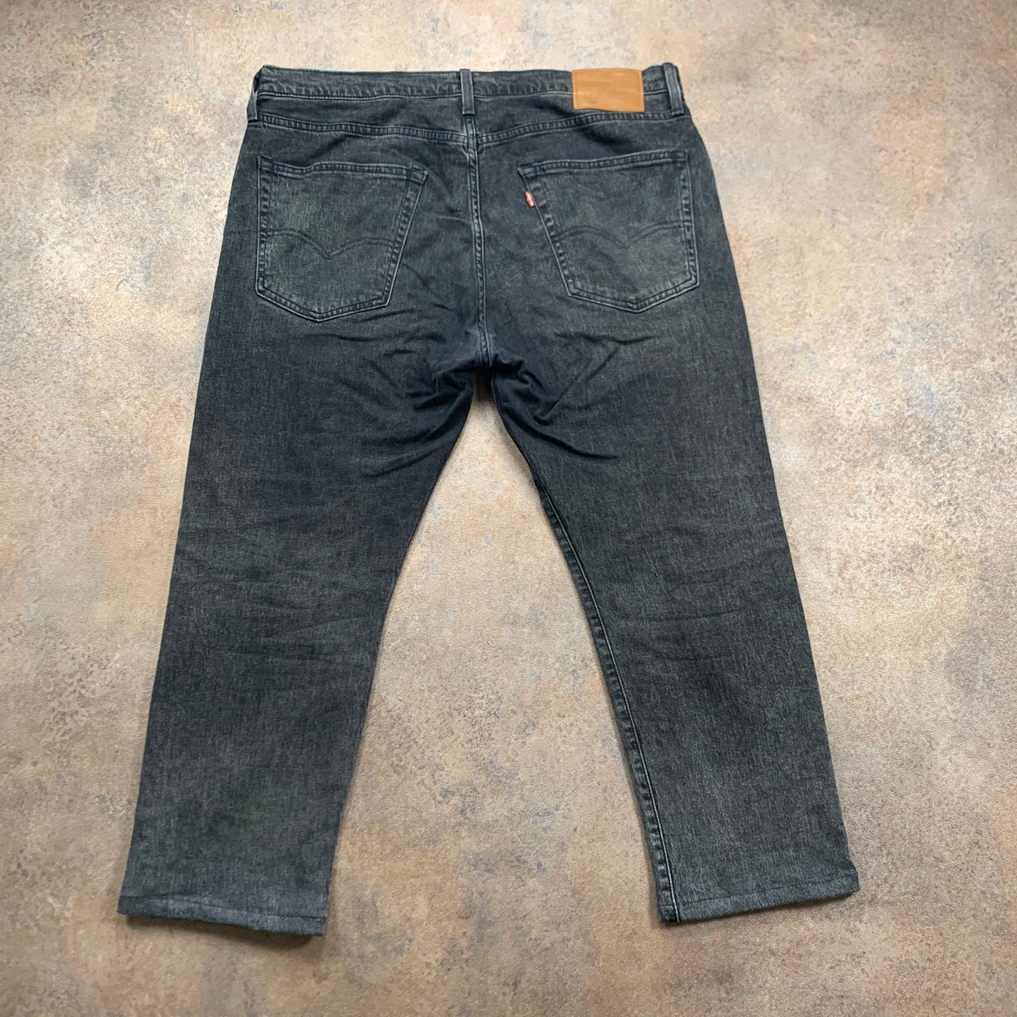 LEVI'S 502 Jeans W38 L26 Mens Slim Fit Tapered Grey