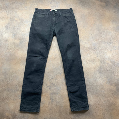 Vintage LEVI'S 519 Jeans W34 L34 Mens Slim Fit Grey
