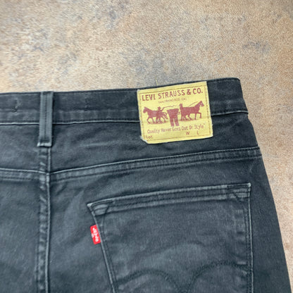 Vintage LEVI'S 519 Jeans W34 L34 Mens Slim Fit Grey