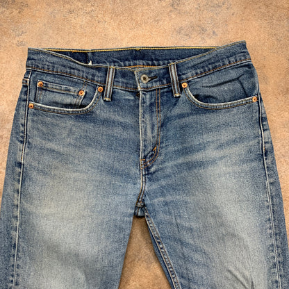 LEVI'S 511 Jeans W32 L30 Mens Slim Fit Blue
