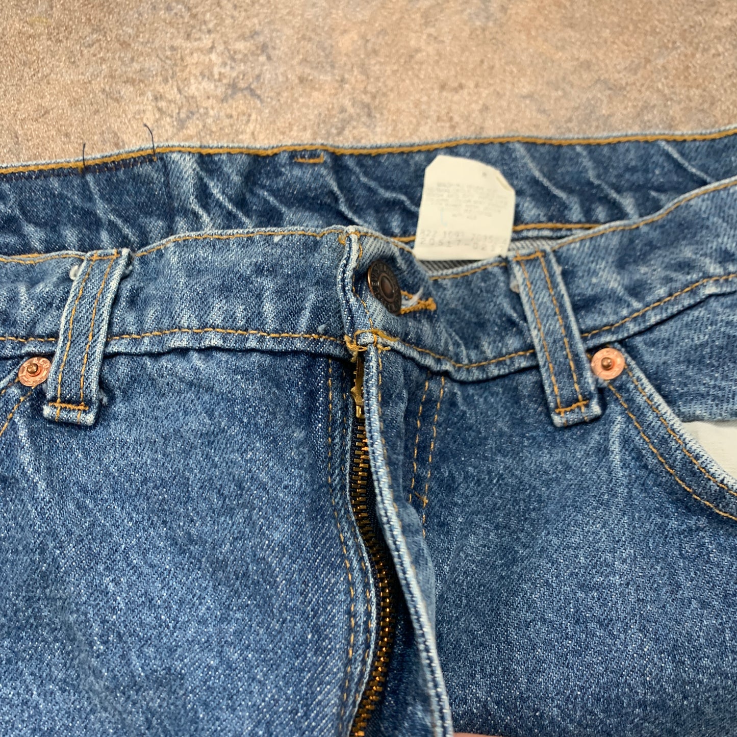 Vintage LEVI'S 517 Jeans W35 L35 Mens Bootcut Fit Blue 70s