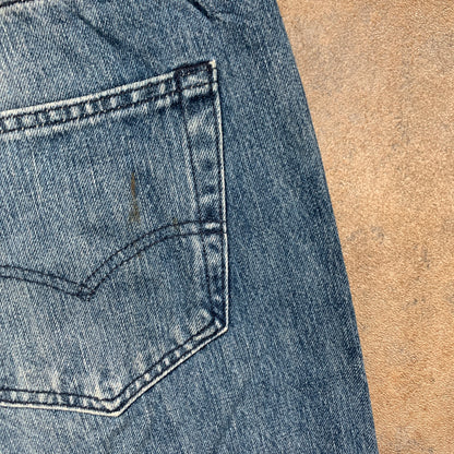LEVI'S 501 Jeans W34 L27 Mens Regular Fit Straight Blue