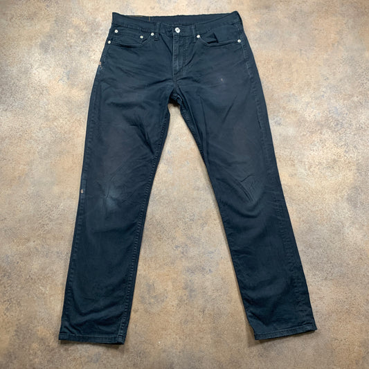 LEVI'S 511 Chinos W34 L31 Mens Slim Fit Blue (Trousers)
