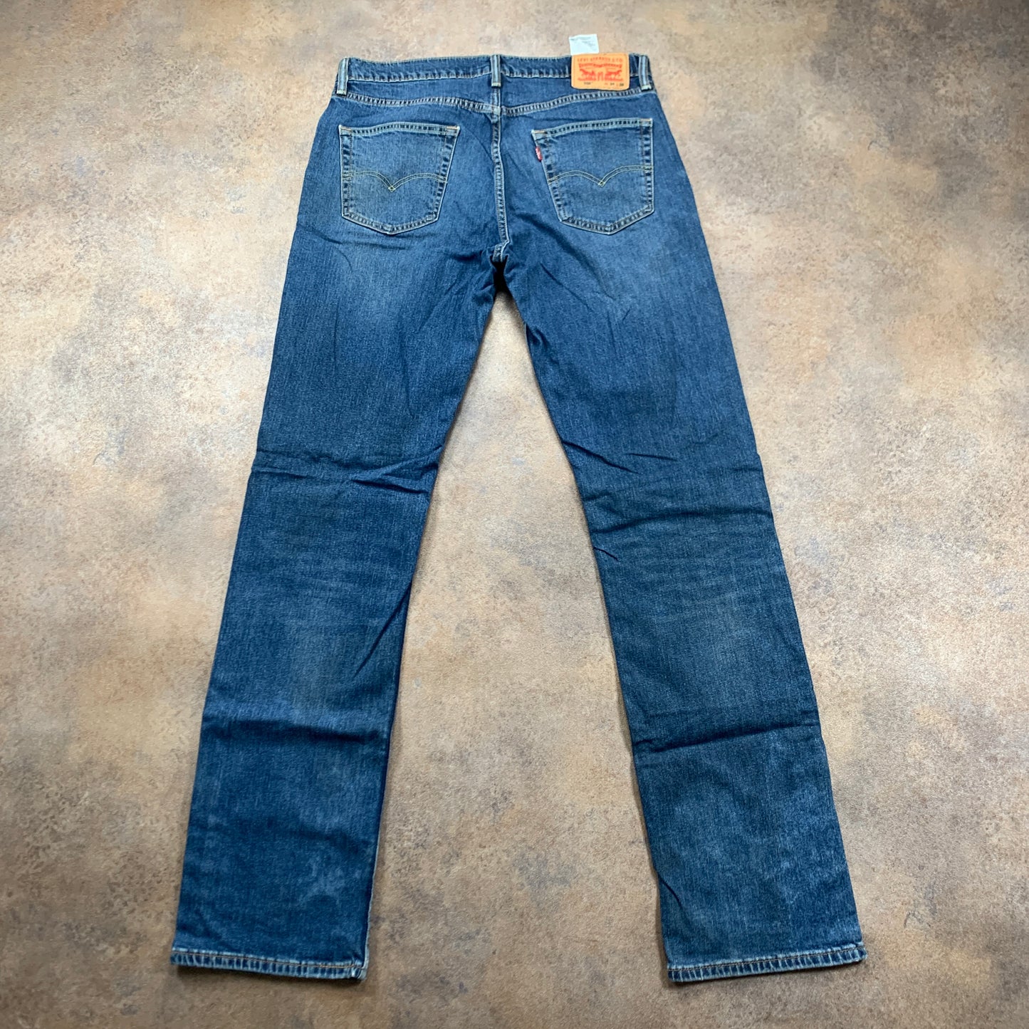 LEVI'S 559 Jeans W34 L37 Mens Regular Fit Straight Blue