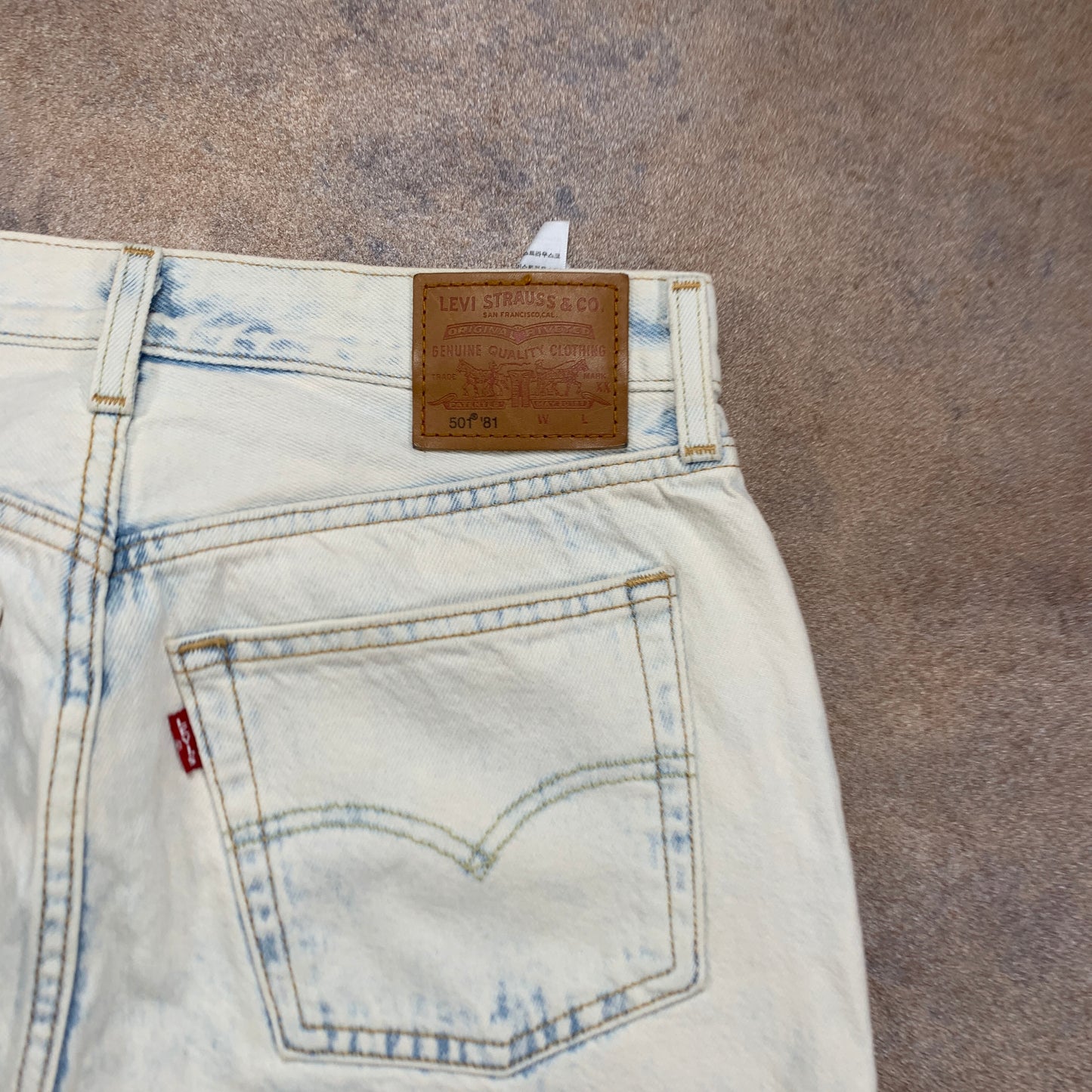LEVI'S 501 Jeans W27 L31 Mens Regular Fit Tapered Blue
