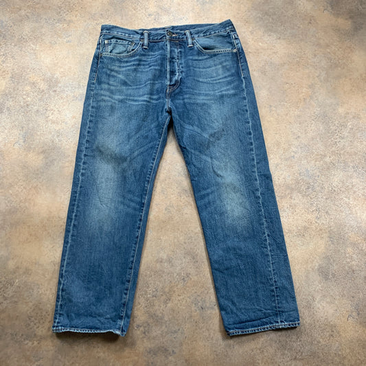 LEVI'S 501 Jeans W34 L28 Mens Regular Fit Straight Blue