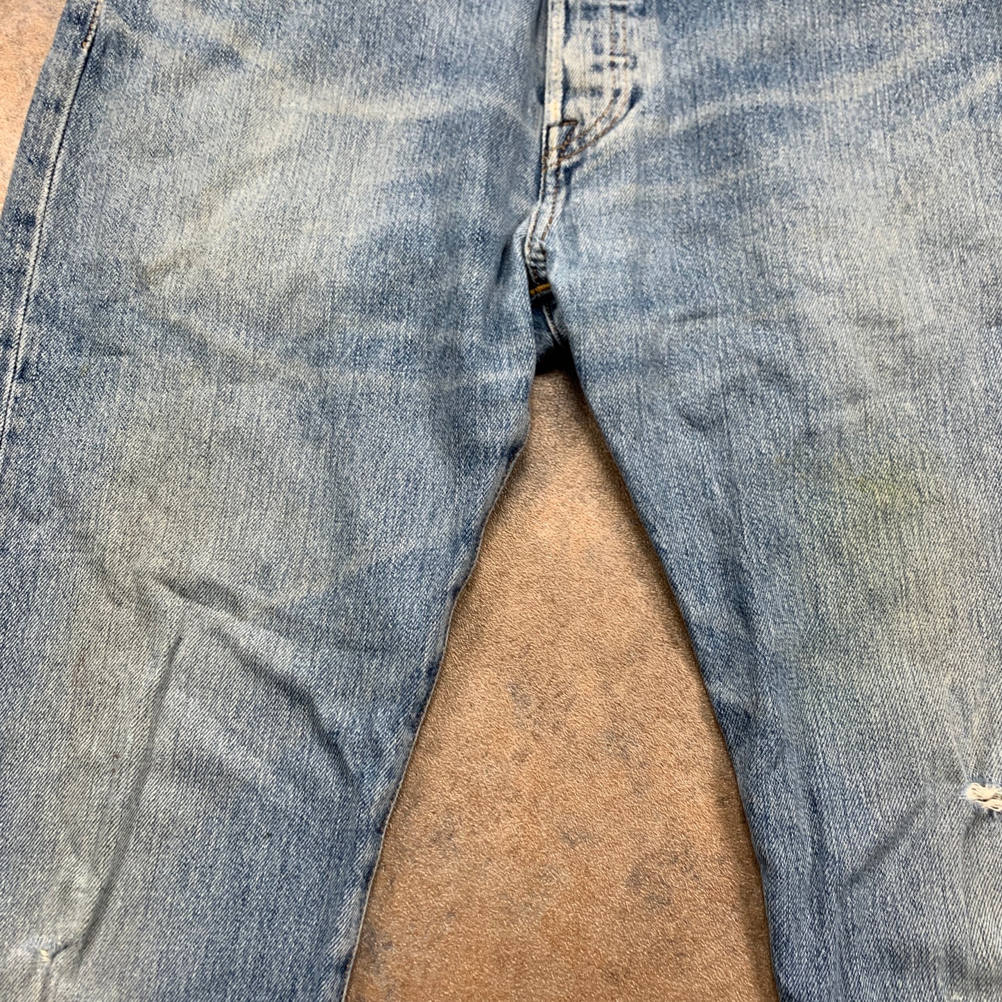LEVI'S 501 Jeans W32 L30 Mens Regular Fit Straight Blue