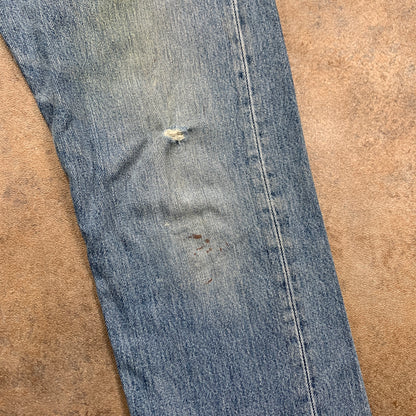 LEVI'S 501 Jeans W32 L30 Mens Regular Fit Straight Blue