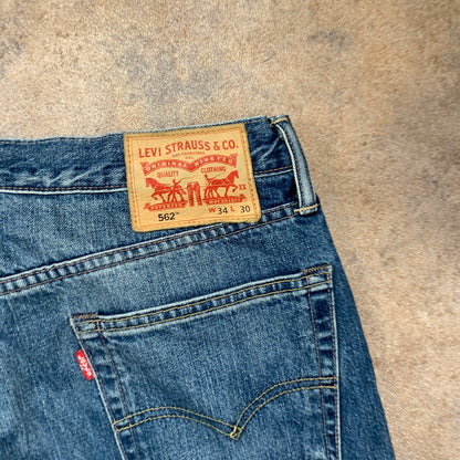LEVI'S 501 Jeans W34 L28 Mens Regular Fit Straight Blue