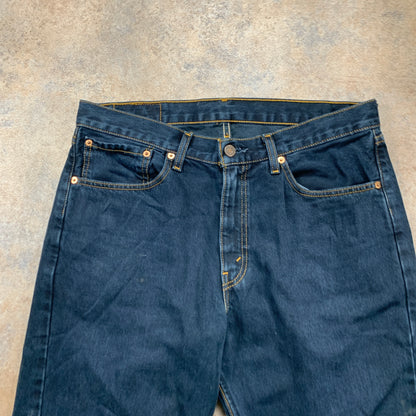 Vintage LEVI'S 751 Jeans W34 L30 Mens Regular Fit Straight Blue