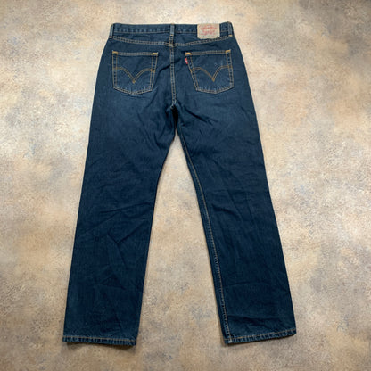 Vintage LEVI'S 751 Jeans W34 L30 Mens Regular Fit Straight Blue