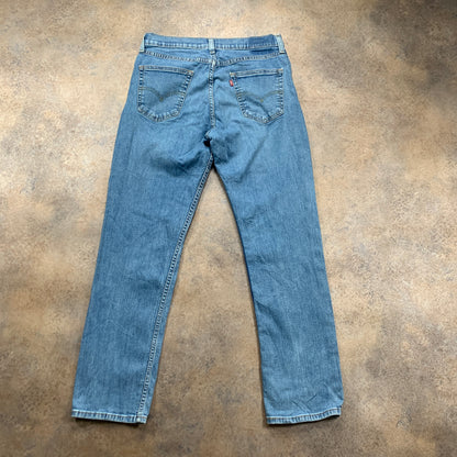 LEVI'S Jeans W32 L30 Mens Slim Fit Blue
