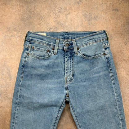 LEVI'S 519 Jeans W29 L32 Mens Skinny Fit Blue