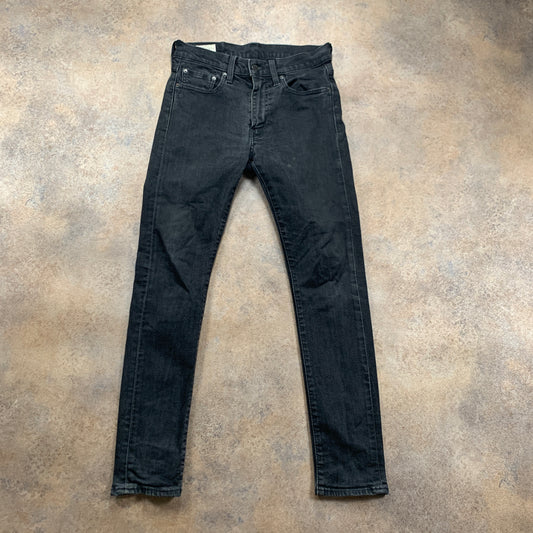 LEVI'S 519 Jeans W30 L29 Mens Skinny Fit Grey