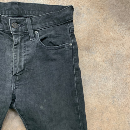 LEVI'S 519 Jeans W30 L29 Mens Skinny Fit Grey