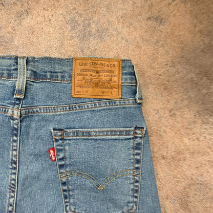 LEVI'S 519 Jeans W29 L32 Mens Skinny Fit Blue