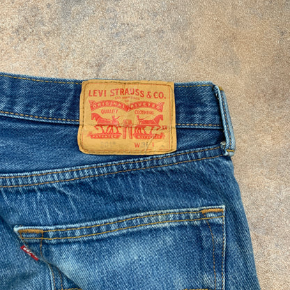 LEVI'S 501 Jeans W31 L26 Mens Regular Fit Straight Blue