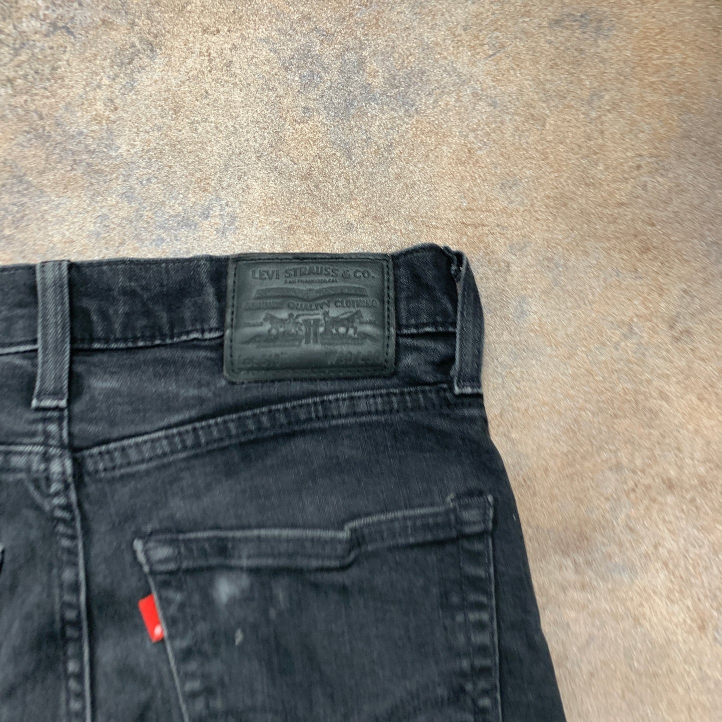 LEVI'S 519 Jeans W30 L29 Mens Skinny Fit Grey
