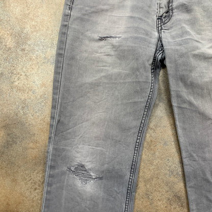 LEVI'S 514 Jeans W32 L32 Mens Regular Fit Straight Grey