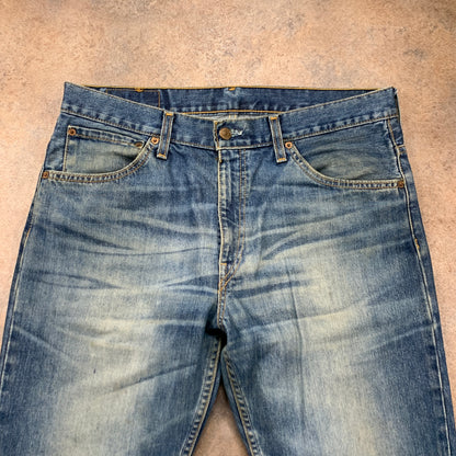 Vintage LEVI'S 507 Jeans W34 L32 Mens Bootcut Fit Blue