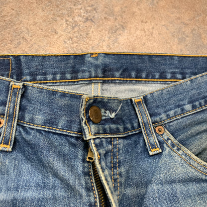 Vintage LEVI'S 507 Jeans W34 L32 Mens Bootcut Fit Blue