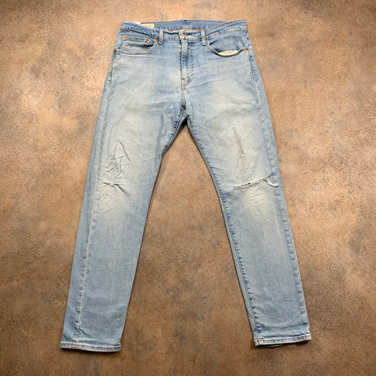LEVI'S 512 Jeans W32 L30 Mens Slim Fit Tapered Blue