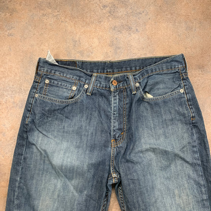 LEVI'S 514 Jeans W33 L29 Mens Regular Fit Straight Blue