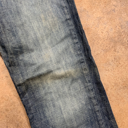 LEVI'S 514 Jeans W33 L29 Mens Regular Fit Straight Blue