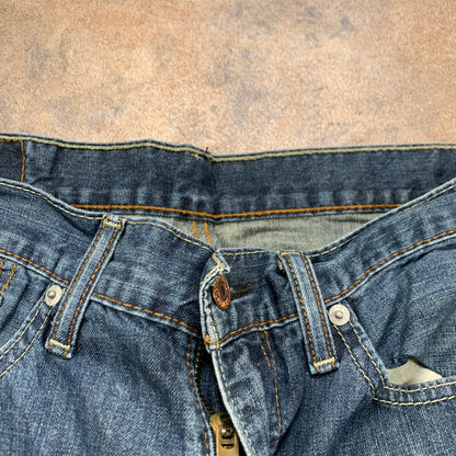 LEVI'S 514 Jeans W33 L29 Mens Regular Fit Straight Blue