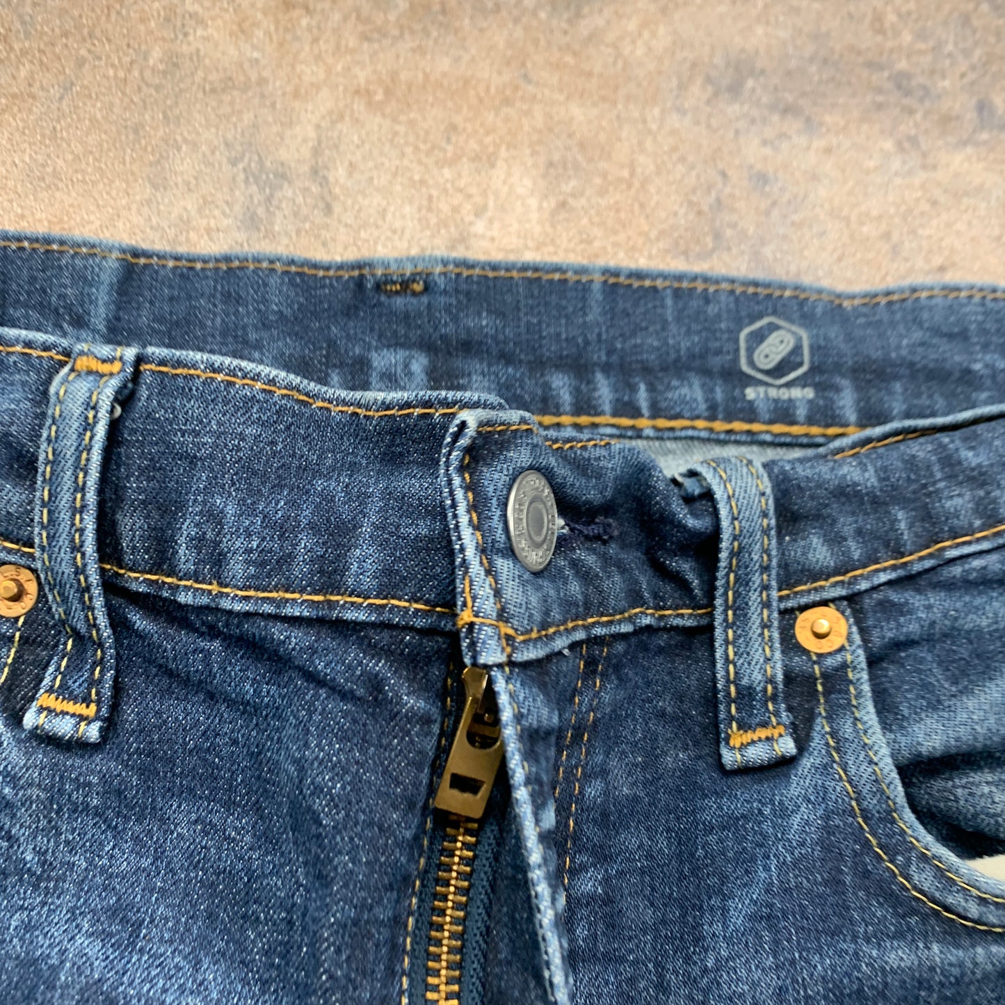 LEVI'S 512 Jeans W33 L30 Mens Slim Fit Tapered Blue