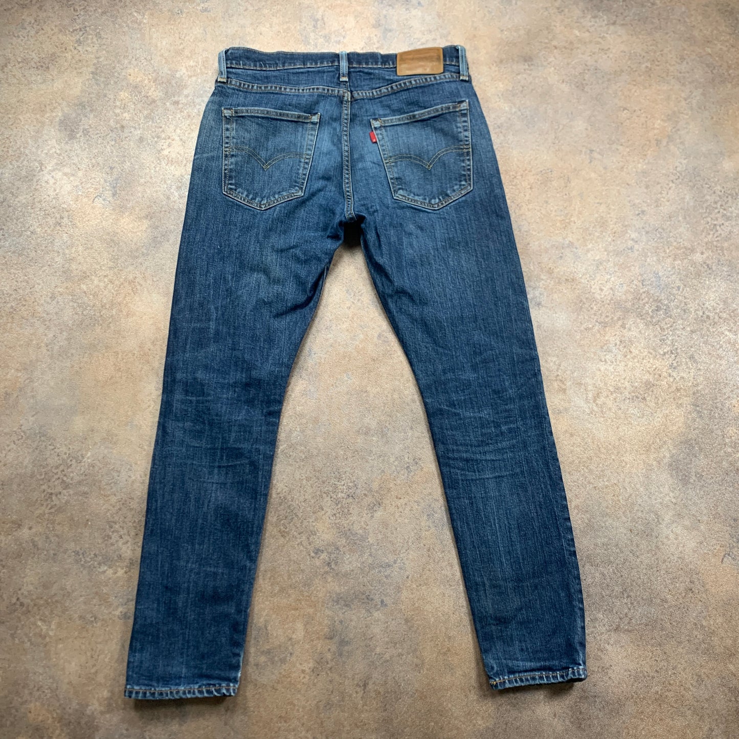 LEVI'S 512 Jeans W33 L30 Mens Slim Fit Tapered Blue