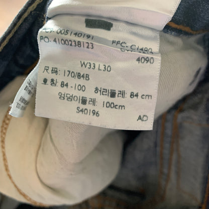 LEVI'S 514 Jeans W33 L29 Mens Regular Fit Straight Blue