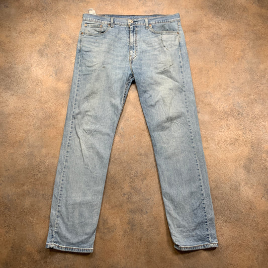 LEVI'S 502 Jeans W38 L33 Mens Slim Fit Tapered Blue