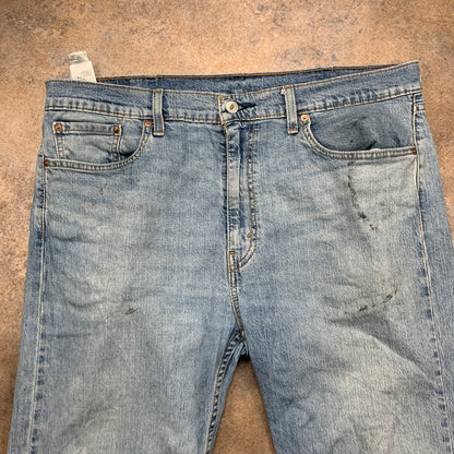 LEVI'S 502 Jeans W38 L33 Mens Slim Fit Tapered Blue