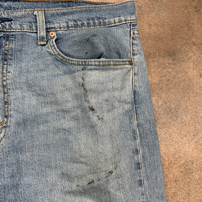 LEVI'S 502 Jeans W38 L33 Mens Slim Fit Tapered Blue