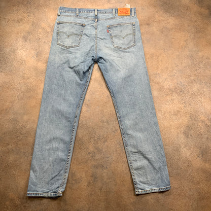 LEVI'S 502 Jeans W38 L33 Mens Slim Fit Tapered Blue
