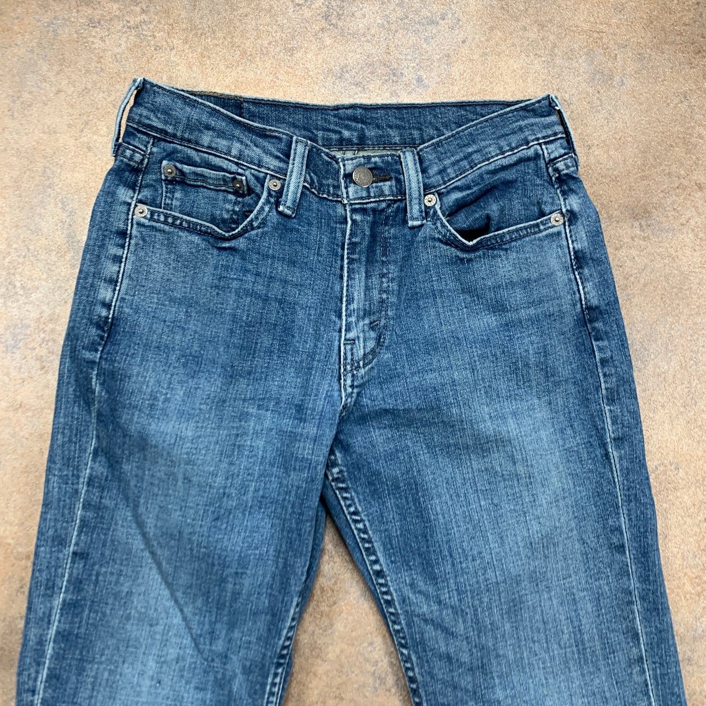 LEVI'S 514 Jeans W29 L32 Mens Regular Fit Straight Blue