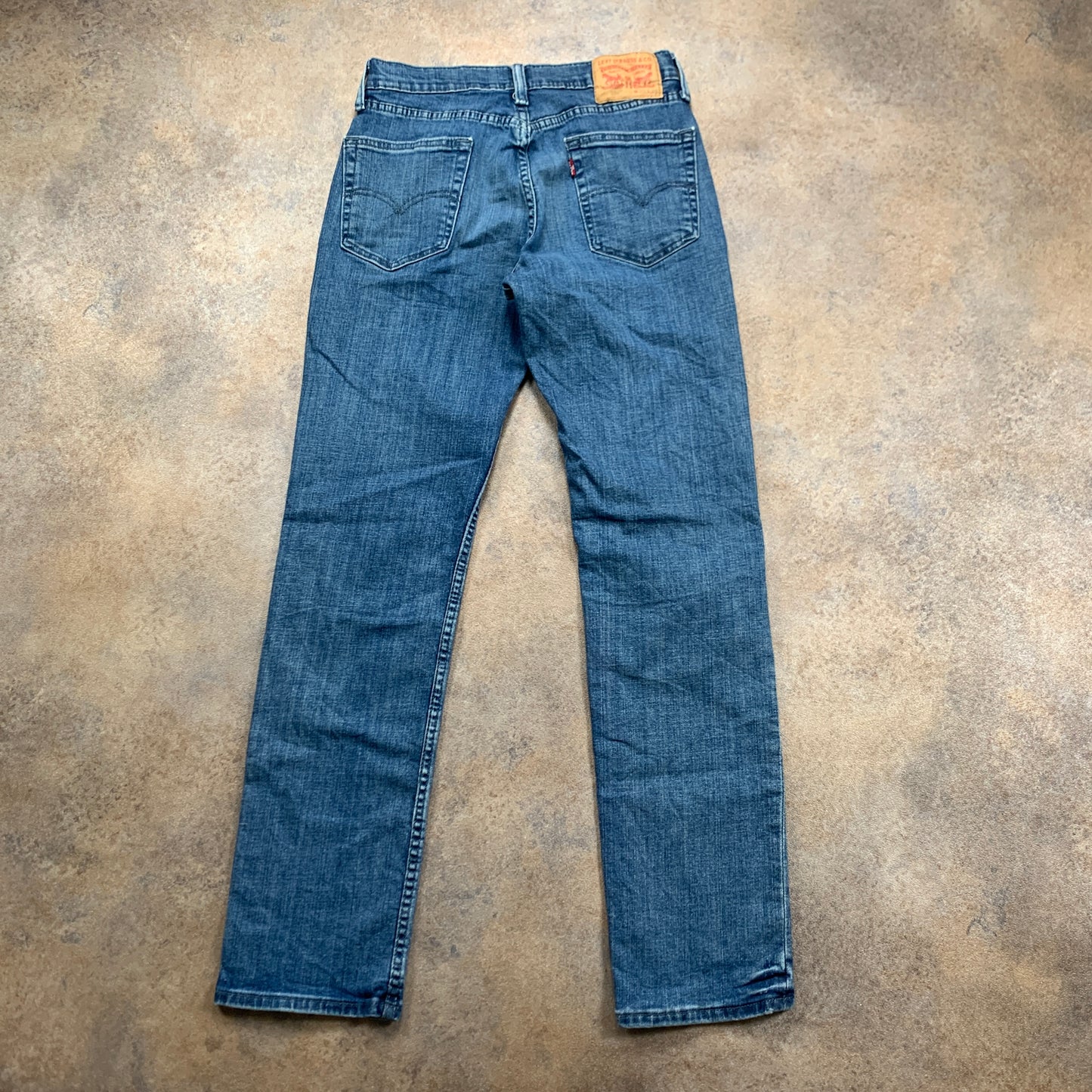 LEVI'S 514 Jeans W29 L32 Mens Regular Fit Straight Blue