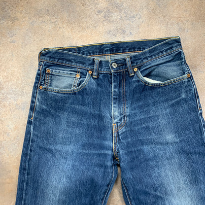 LEVI'S 751 Jeans W34 L32 Mens Regular Fit Straight Blue