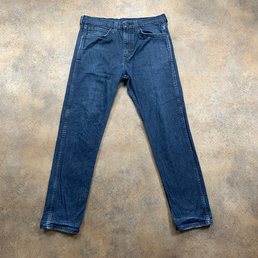 LEVI'S 522 Jeans W32 L29 Mens Slim Fit Tapered Blue