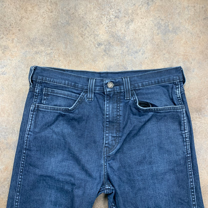 LEVI'S 522 Jeans W32 L29 Mens Slim Fit Tapered Blue