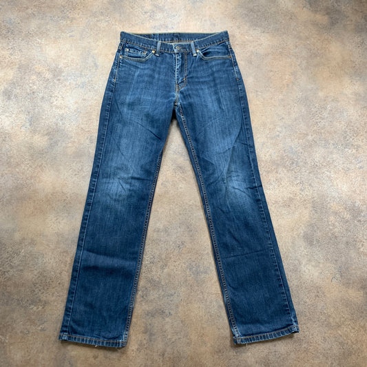 LEVI'S 514 Jeans W30 L32 Mens Regular Fit Straight Blue