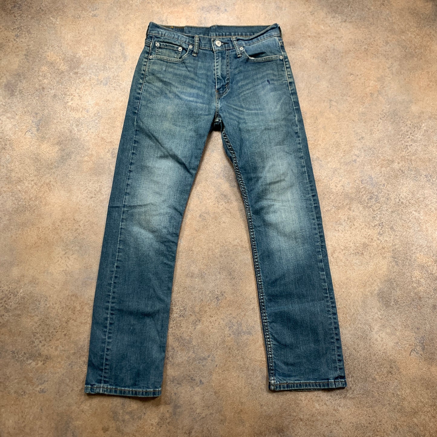 LEVI'S 513 Jeans W29 L29 Mens Slim Fit Blue