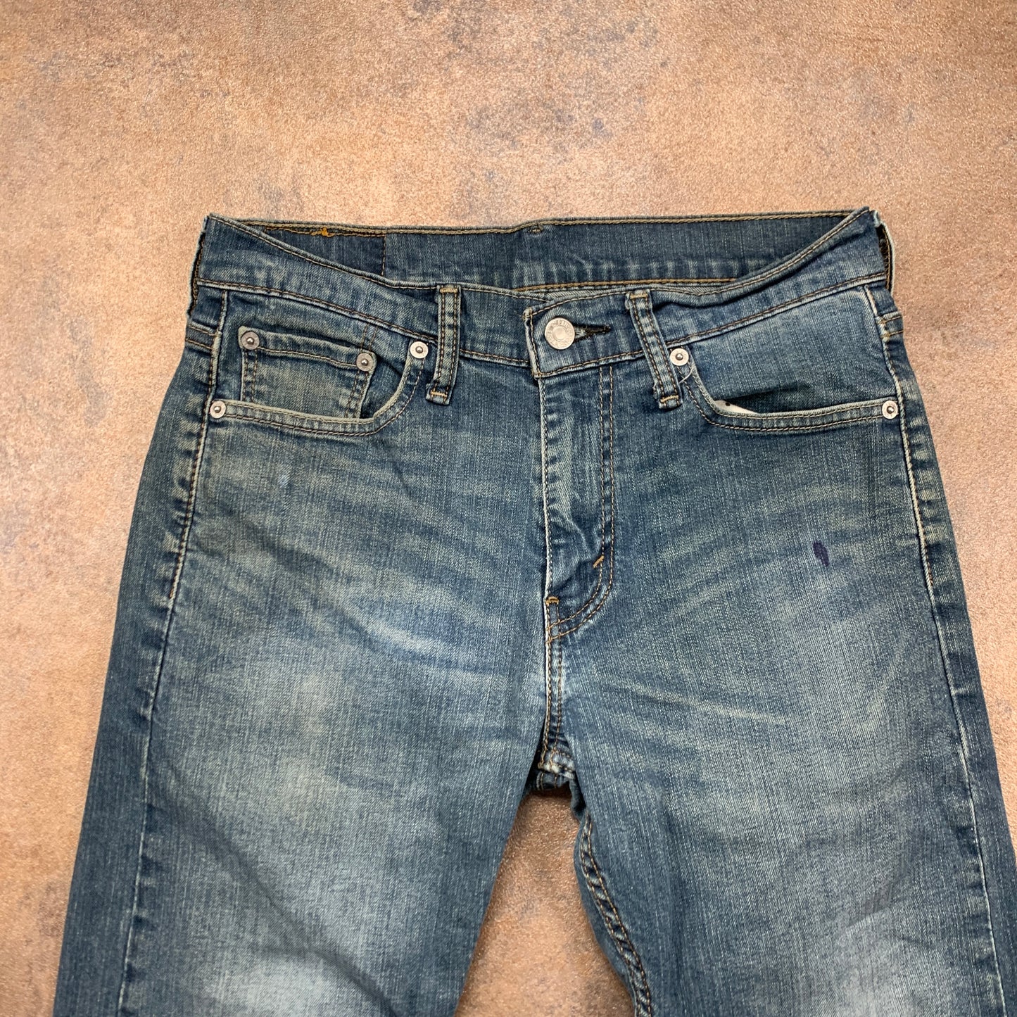 LEVI'S 513 Jeans W29 L29 Mens Slim Fit Blue