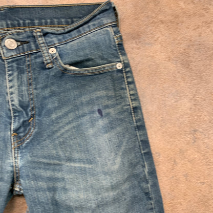 LEVI'S 513 Jeans W29 L29 Mens Slim Fit Blue