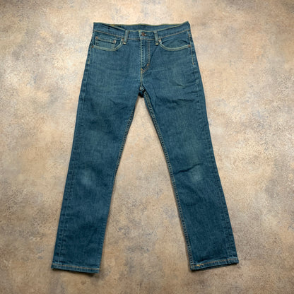 LEVI'S 511 Jeans W32 L28 Mens Slim Fit Blue